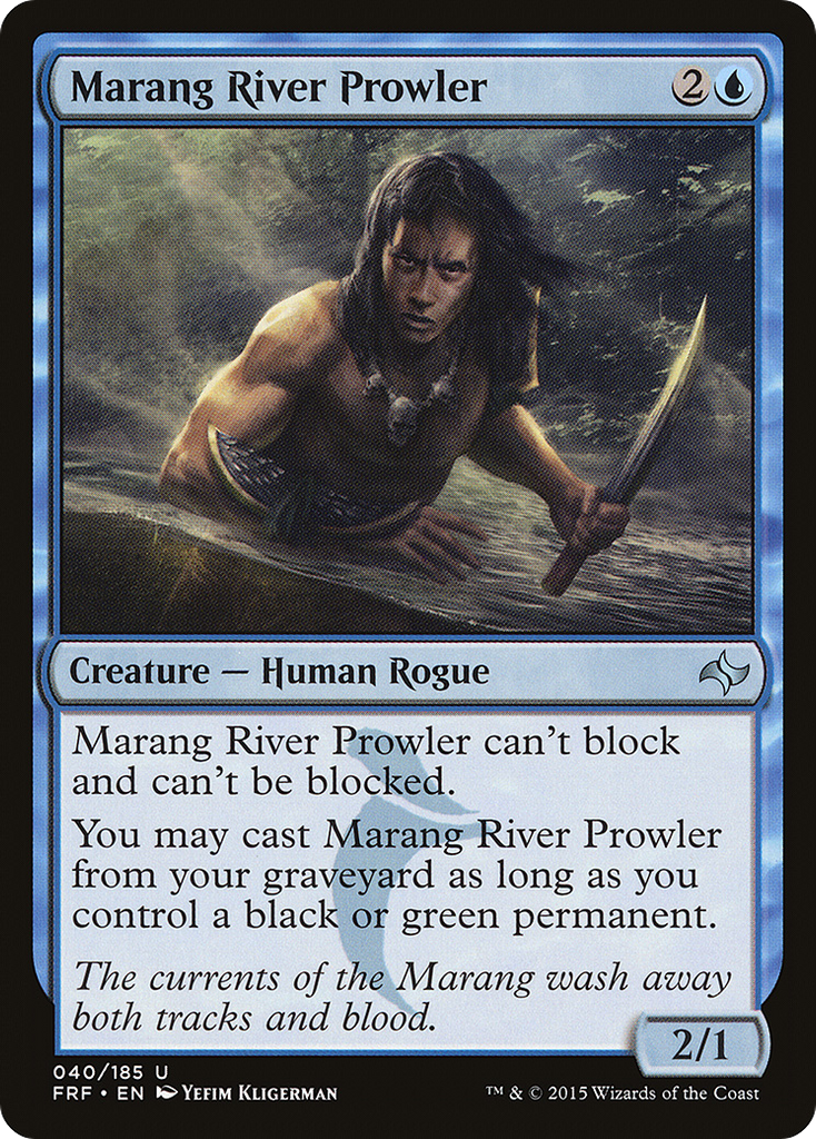 Magic: The Gathering - Marang River Prowler - Fate Reforged