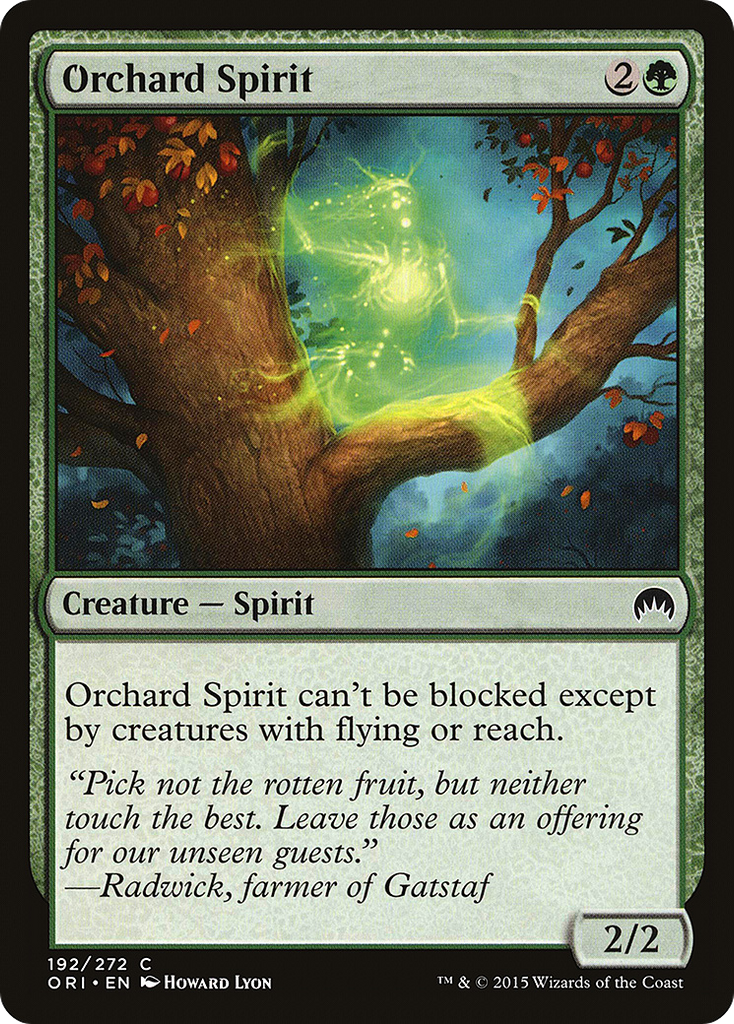 Magic: The Gathering - Orchard Spirit - Magic Origins