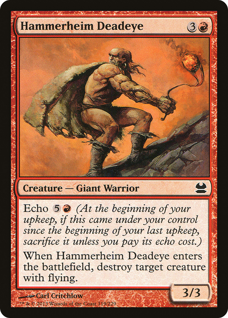 Magic: The Gathering - Hammerheim Deadeye - Modern Masters