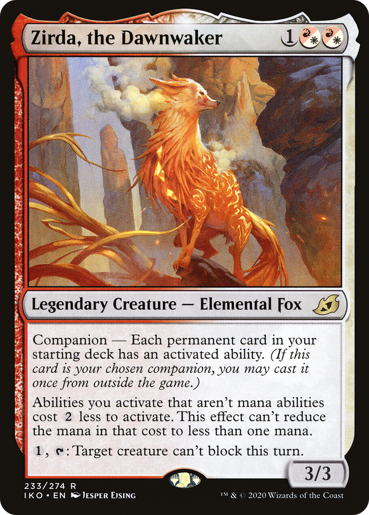 Magic: The Gathering - Zirda, the Dawnwaker - Ikoria: Lair of Behemoths