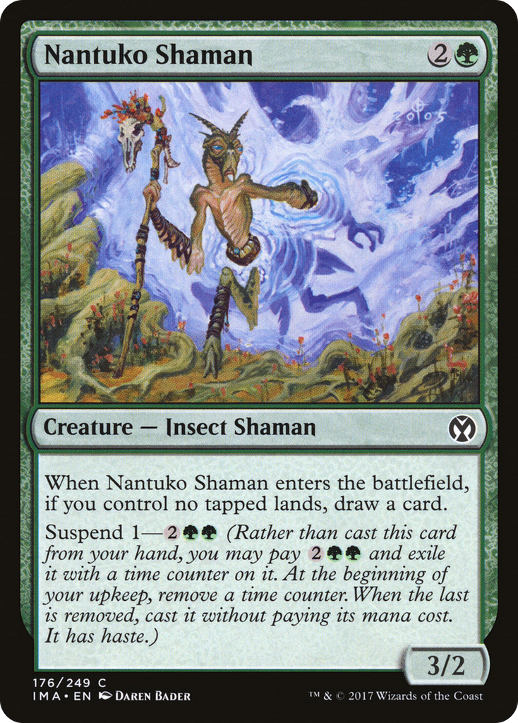 Magic: The Gathering - Nantuko Shaman - Iconic Masters