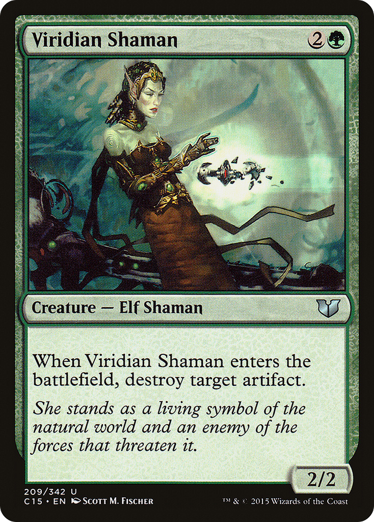 Magic: The Gathering - Viridian Shaman - Commander 2015