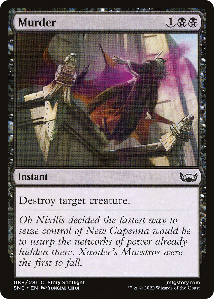 Magic: The Gathering - Murder - Streets of New Capenna