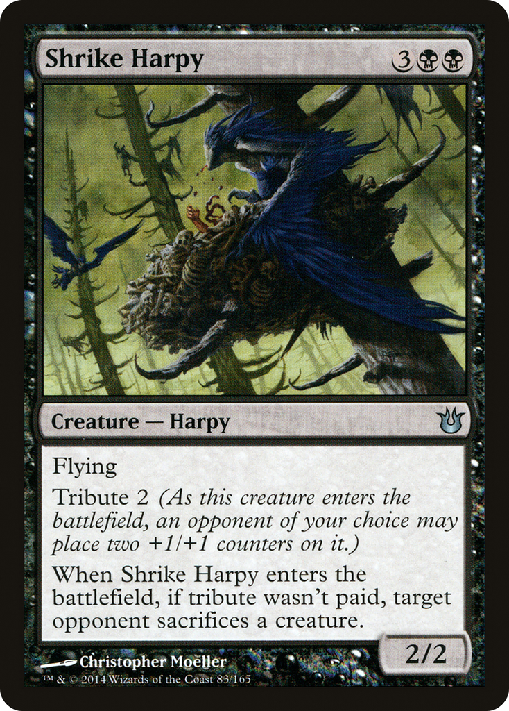 Magic: The Gathering - Shrike Harpy - Born of the Gods