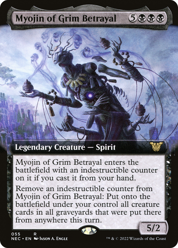 Magic: The Gathering - Myojin of Grim Betrayal - Neon Dynasty Commander