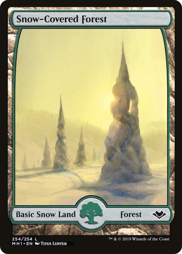 Magic: The Gathering - Snow-Covered Forest - Modern Horizons