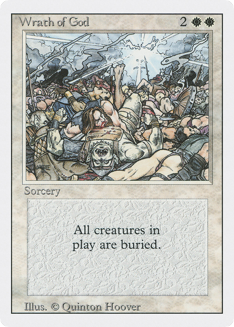 Magic: The Gathering - Wrath of God - Revised Edition