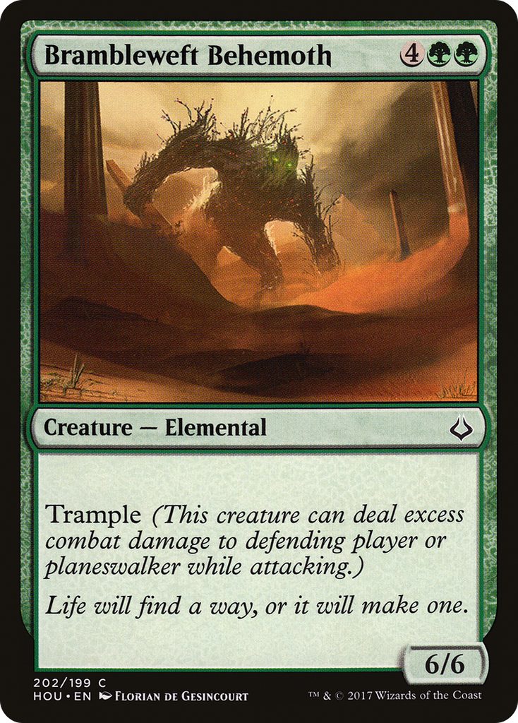 Magic: The Gathering - Brambleweft Behemoth - Hour of Devastation