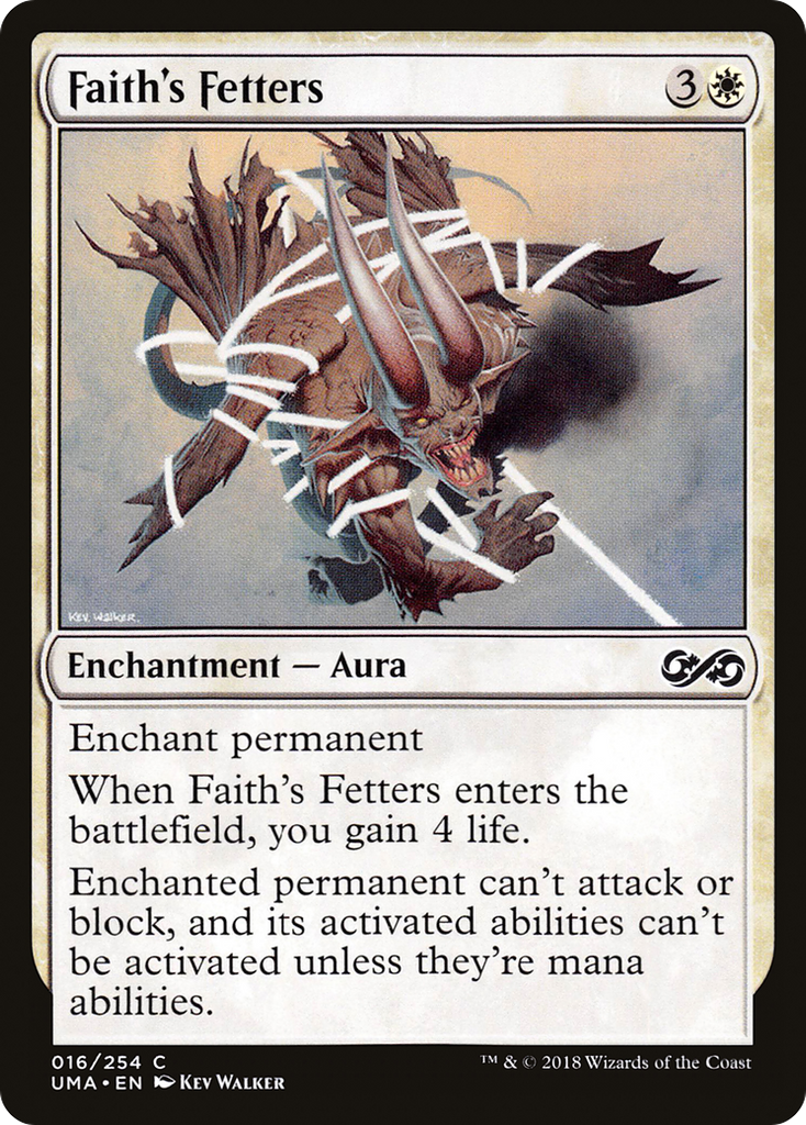 Magic: The Gathering - Faith's Fetters - Ultimate Masters