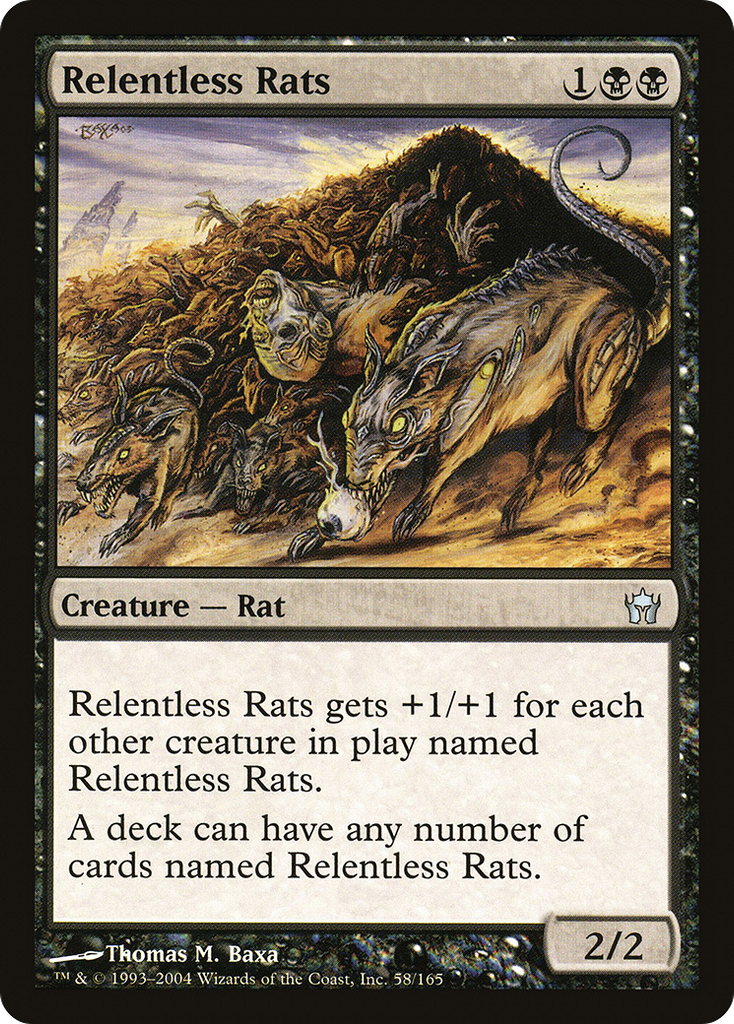 Magic: The Gathering - Relentless Rats - Fifth Dawn