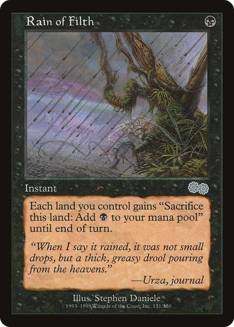 Magic: The Gathering - Rain of Filth - Urza's Saga