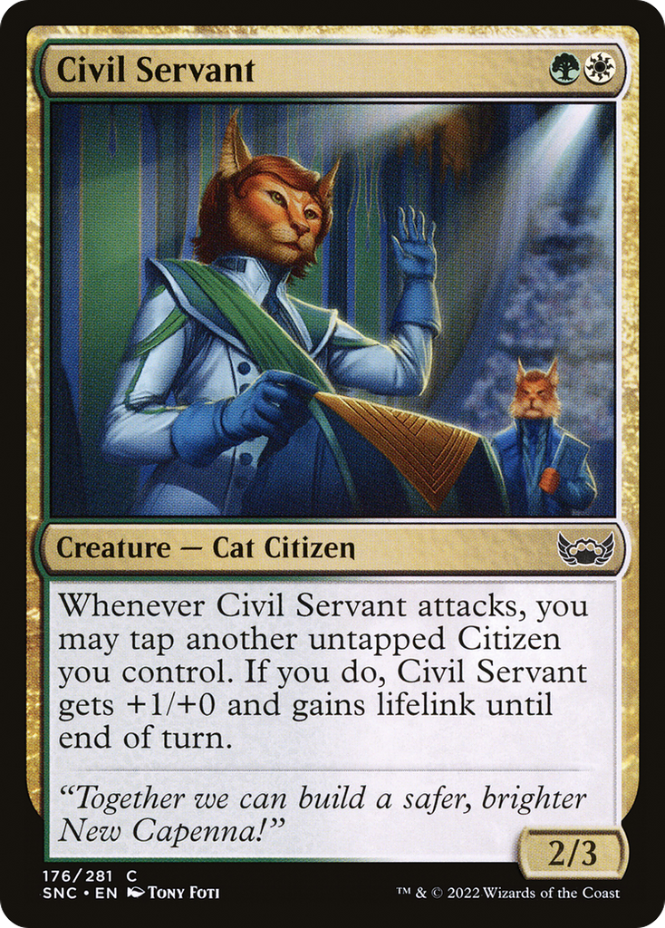 Magic: The Gathering - Civil Servant - Streets of New Capenna