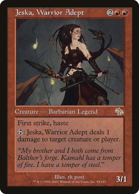 Magic: The Gathering - Jeska, Warrior Adept - Judgment