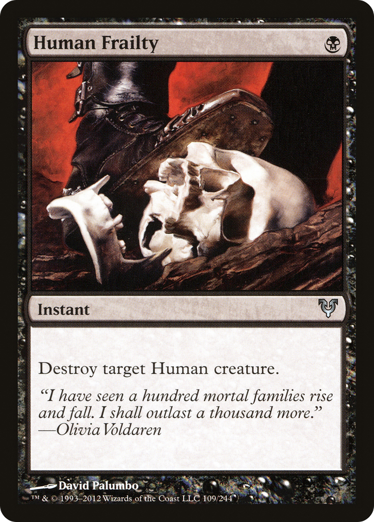 Magic: The Gathering - Human Frailty - Avacyn Restored