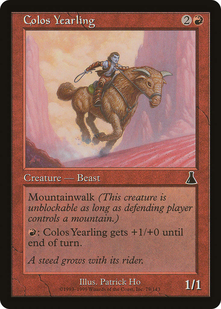 Magic: The Gathering - Colos Yearling - Urza's Destiny