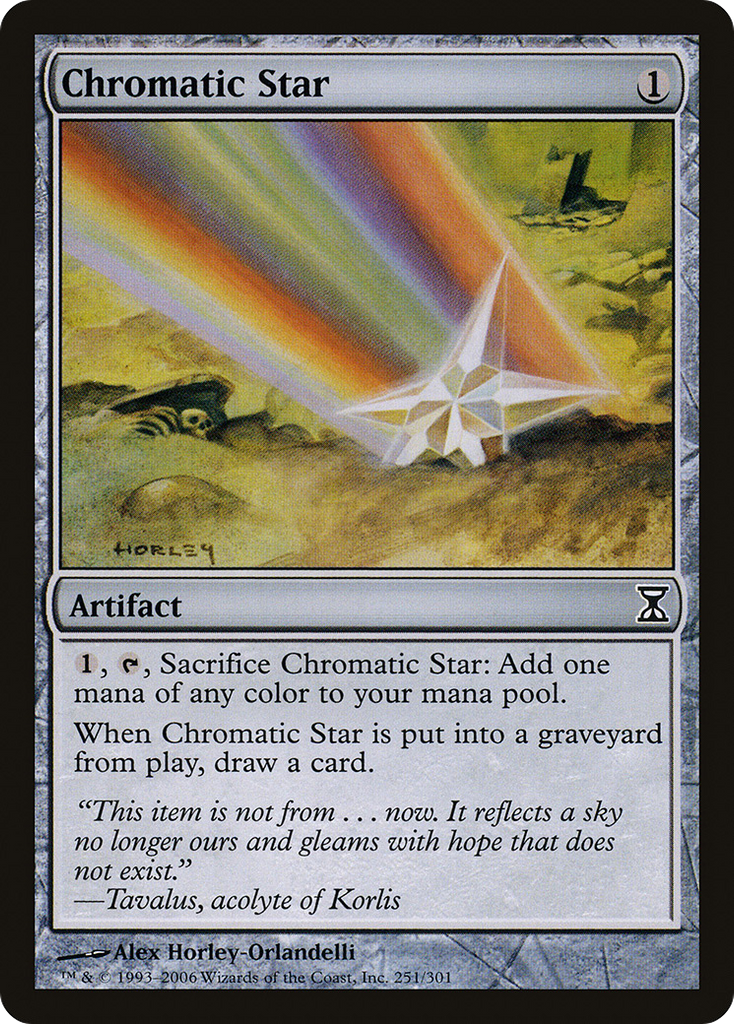 Magic: The Gathering - Chromatic Star - Time Spiral