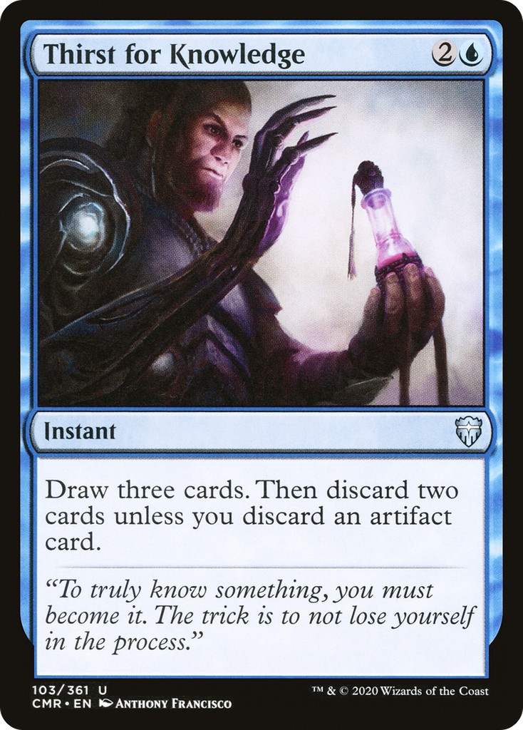 Magic: The Gathering - Thirst for Knowledge - Commander Legends
