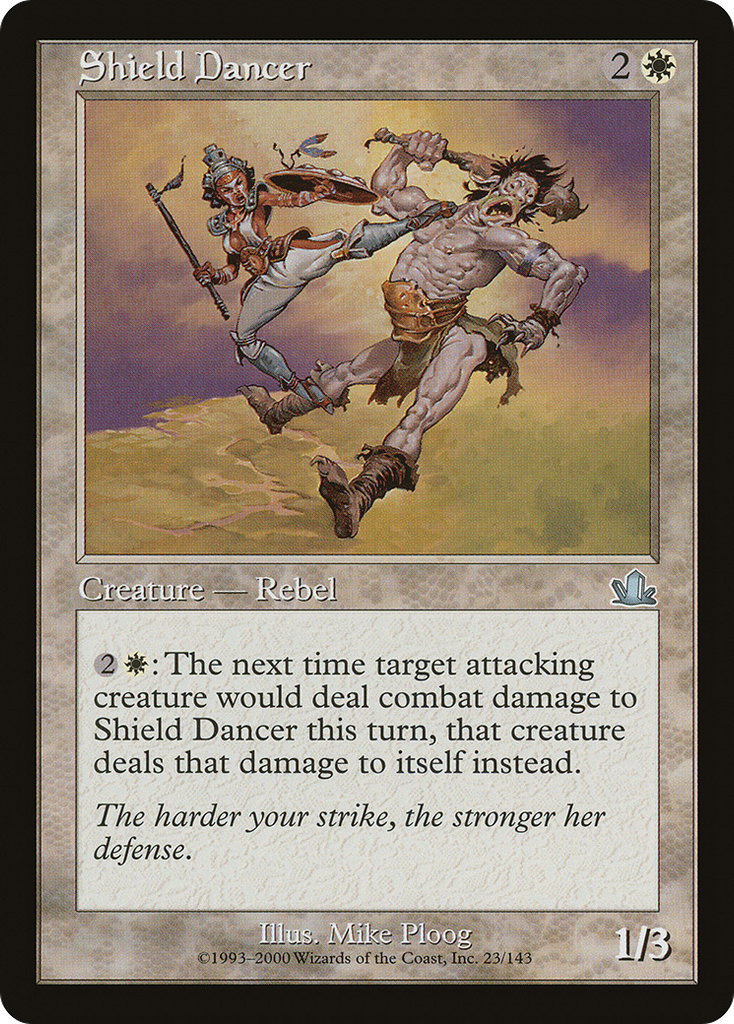 Magic: The Gathering - Shield Dancer - Prophecy