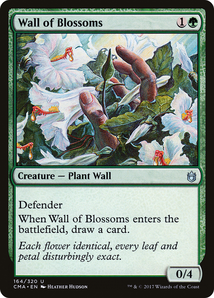 Magic: The Gathering - Wall of Blossoms - Commander Anthology