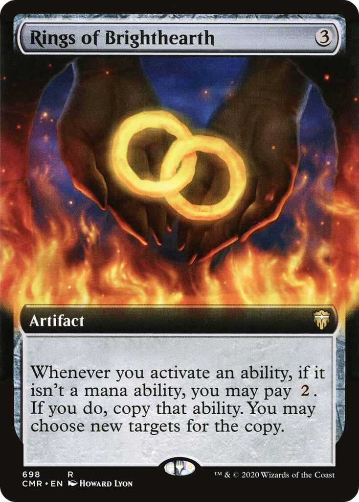 Magic: The Gathering - Rings of Brighthearth Foil - Commander Legends