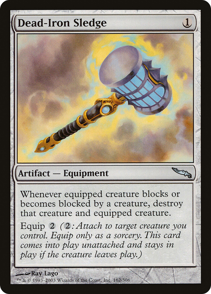 Magic: The Gathering - Dead-Iron Sledge - Mirrodin