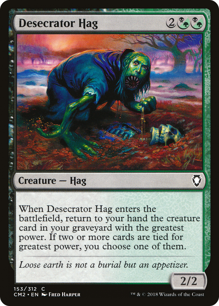 Magic: The Gathering - Desecrator Hag - Commander Anthology Volume II