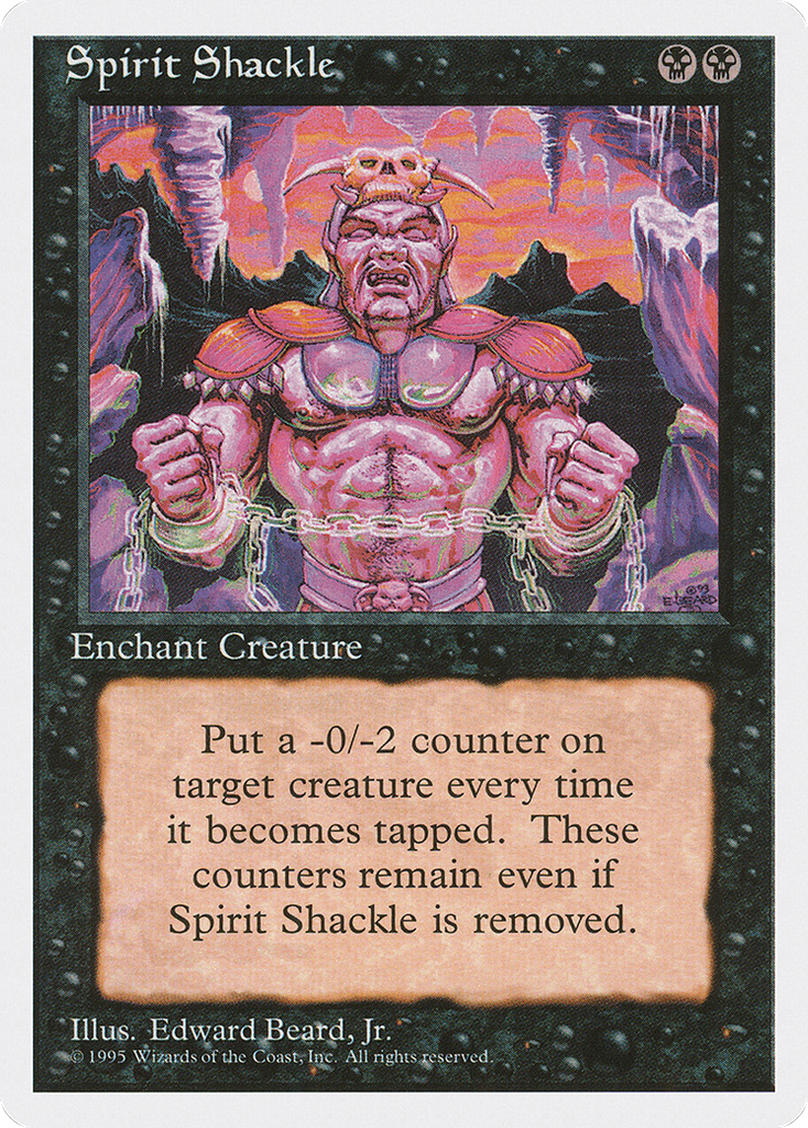 Magic: The Gathering - Spirit Shackle - Fourth Edition