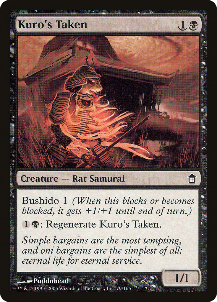 Magic: The Gathering - Kuro's Taken - Saviors of Kamigawa