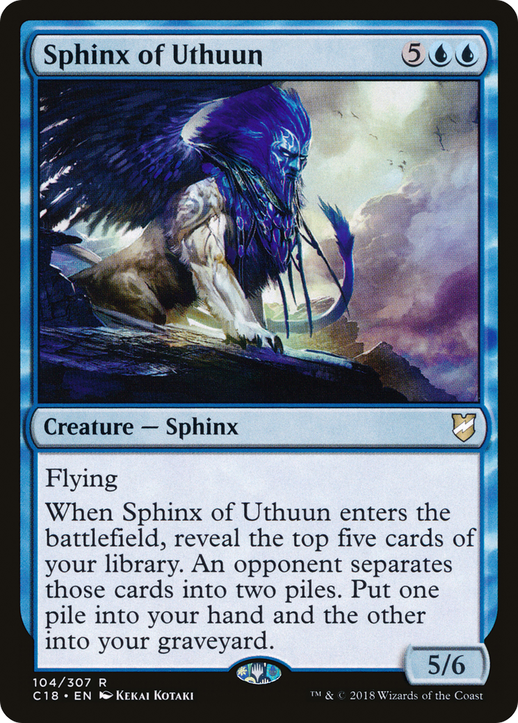 Magic: The Gathering - Sphinx of Uthuun - Commander 2018