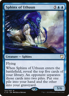 Magic: The Gathering - Sphinx of Uthuun - Commander 2018
