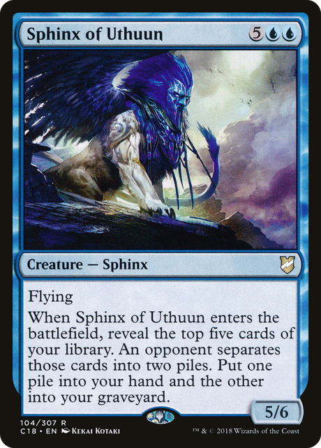 Magic: The Gathering - Sphinx of Uthuun - Commander 2018
