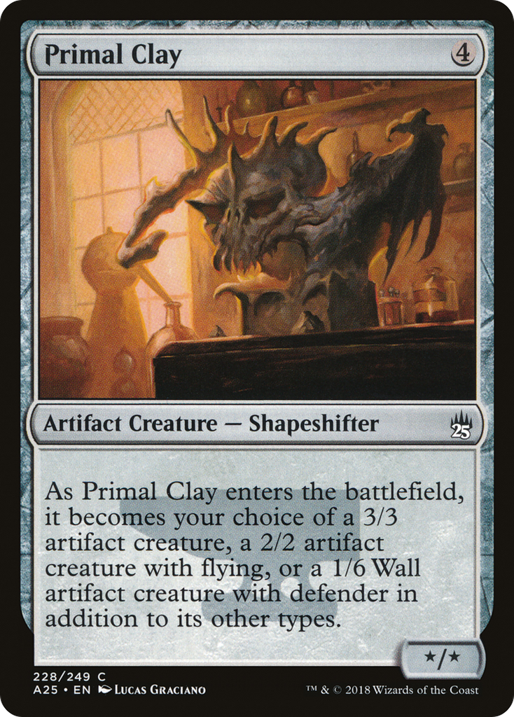 Magic: The Gathering - Primal Clay - Masters 25