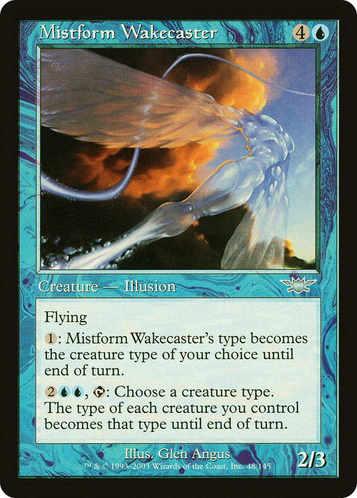 Magic: The Gathering - Mistform Wakecaster - Legions