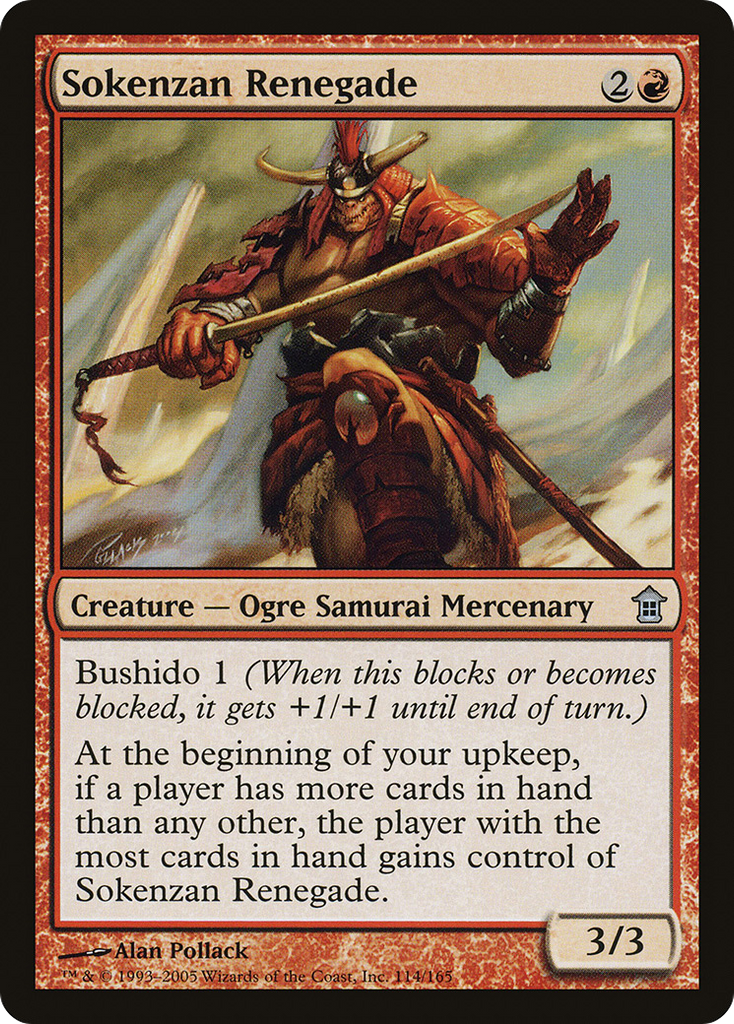 Magic: The Gathering - Sokenzan Renegade - Saviors of Kamigawa