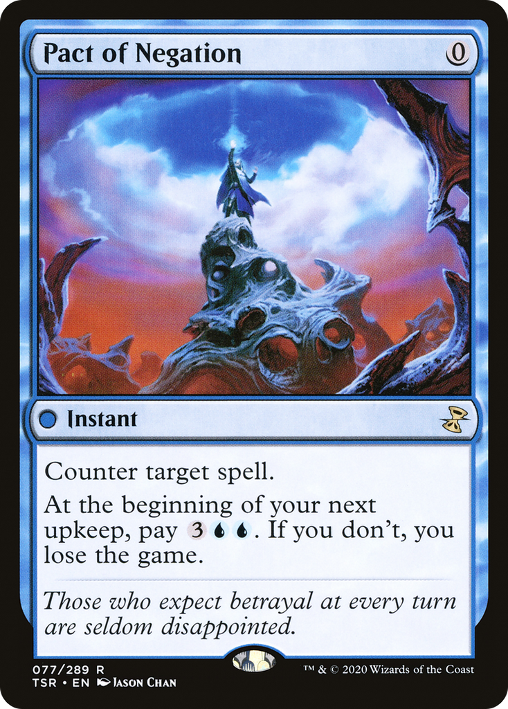 Magic: The Gathering - Pact of Negation - Time Spiral Remastered