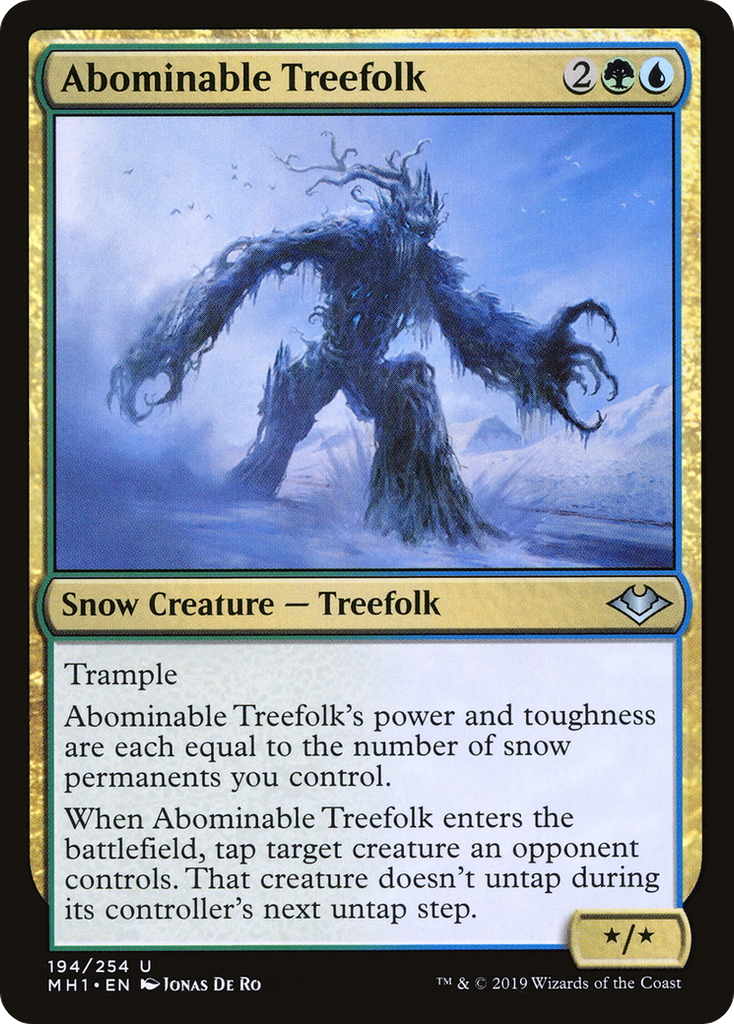 Magic: The Gathering - Abominable Treefolk - Modern Horizons