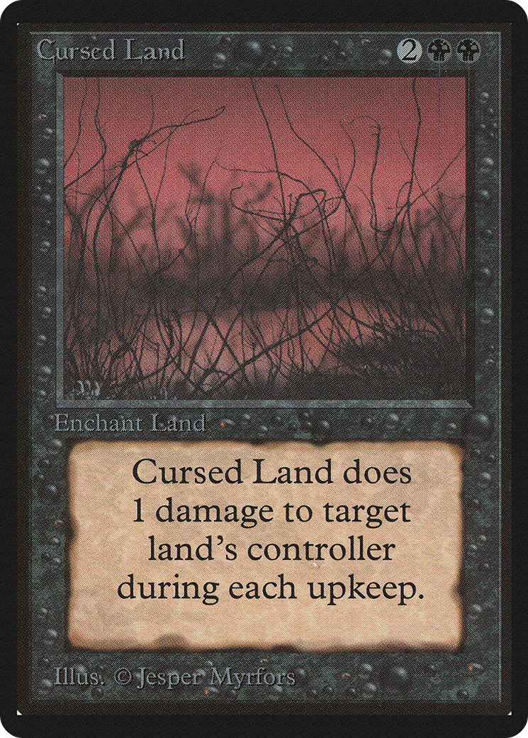Magic: The Gathering - Cursed Land - Limited Edition Beta