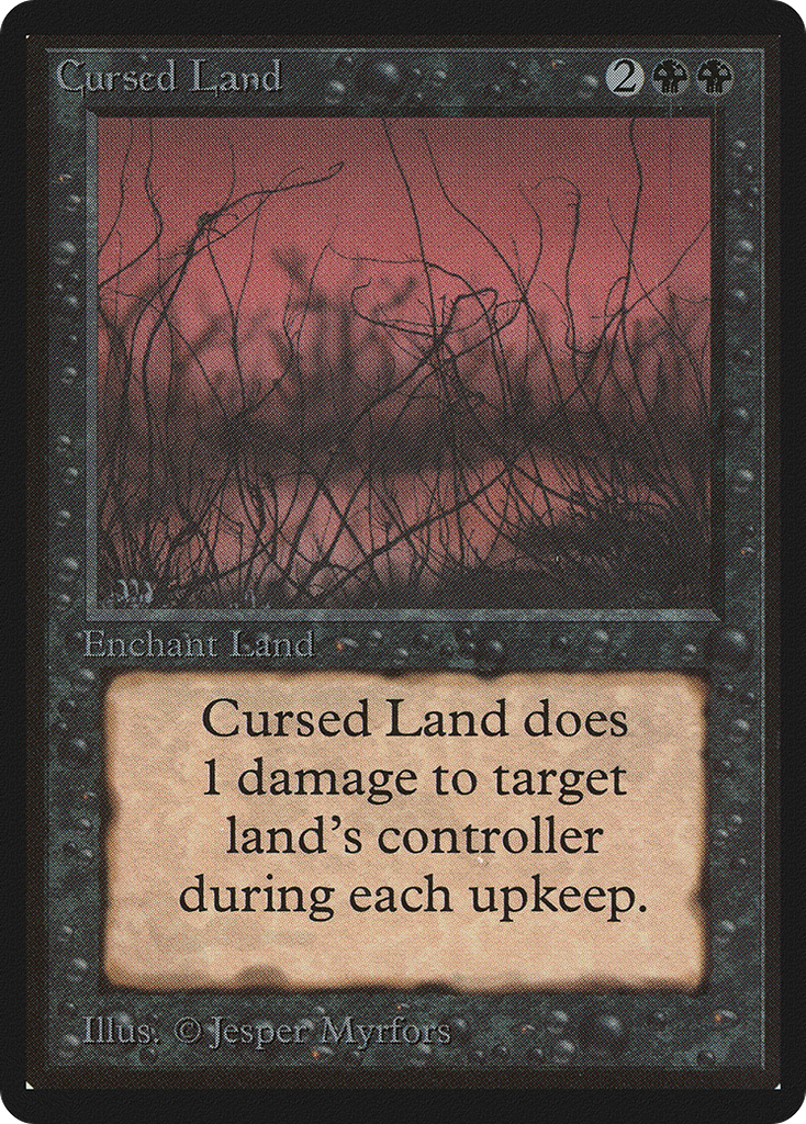 Magic: The Gathering - Cursed Land - Limited Edition Beta