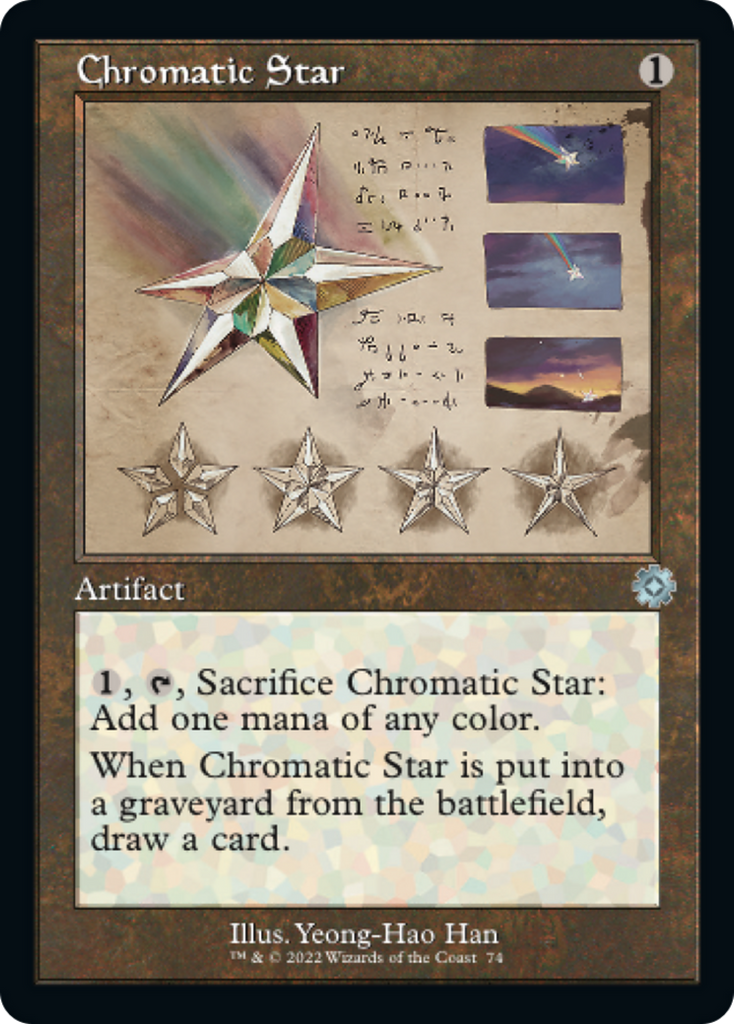 Magic: The Gathering - Chromatic Star - The Brothers' War Retro Artifacts