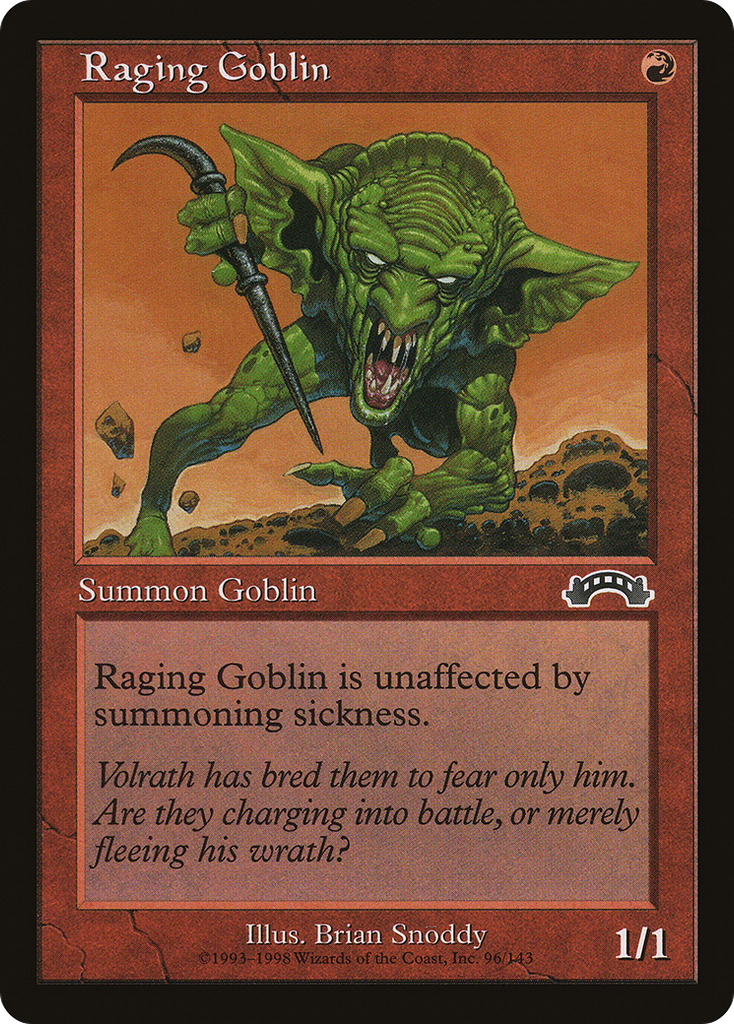 Magic: The Gathering - Raging Goblin - Exodus