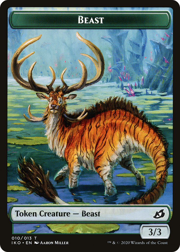 Magic: The Gathering - Beast Token - Ikoria: Lair of Behemoths Tokens
