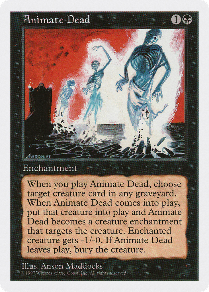 Magic: The Gathering - Animate Dead - Fifth Edition