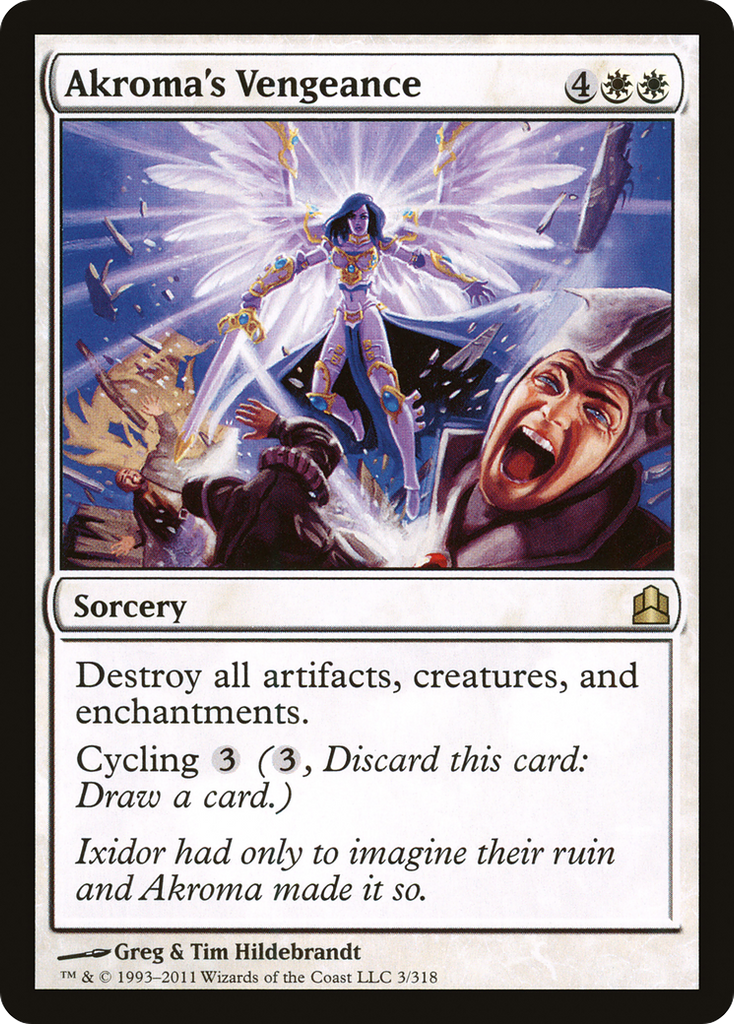 Magic: The Gathering - Akroma's Vengeance - Commander 2011