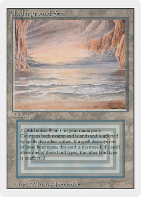 Magic: The Gathering - Underground Sea - Revised Edition