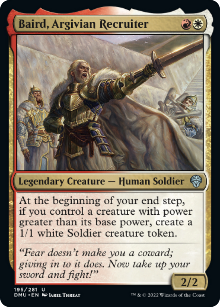 Magic: The Gathering - Baird, Argivian Recruiter Foil - Dominaria United