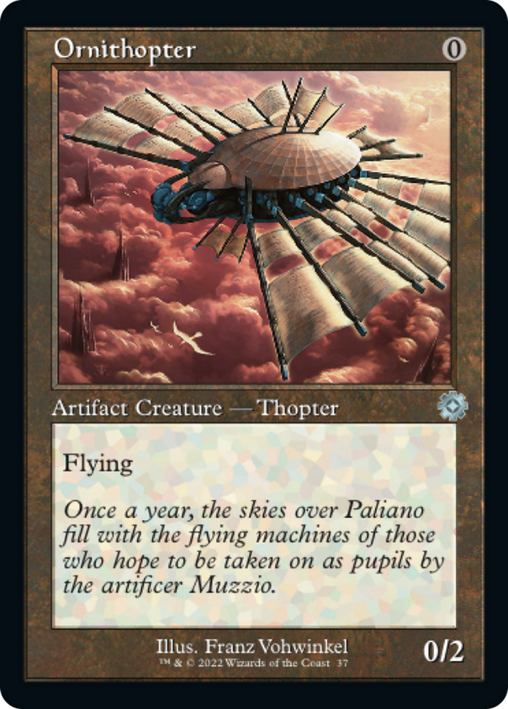 Magic: The Gathering - Ornithopter - The Brothers' War Retro Artifacts