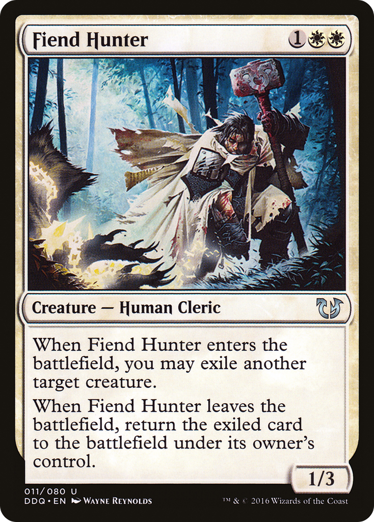 Magic: The Gathering - Fiend Hunter - Duel Decks: Blessed vs. Cursed