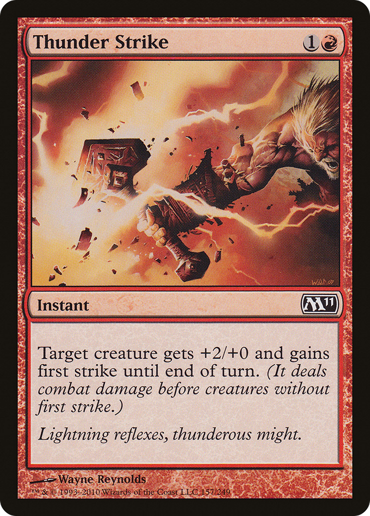 Magic: The Gathering - Thunder Strike - Magic 2011