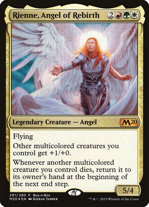 Magic the Gathering - Rienne, Angel of Rebirth Foil - Core Set 2020