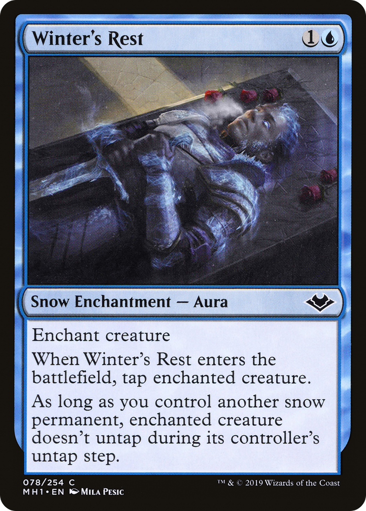 Magic: The Gathering - Winter's Rest Foil - Modern Horizons